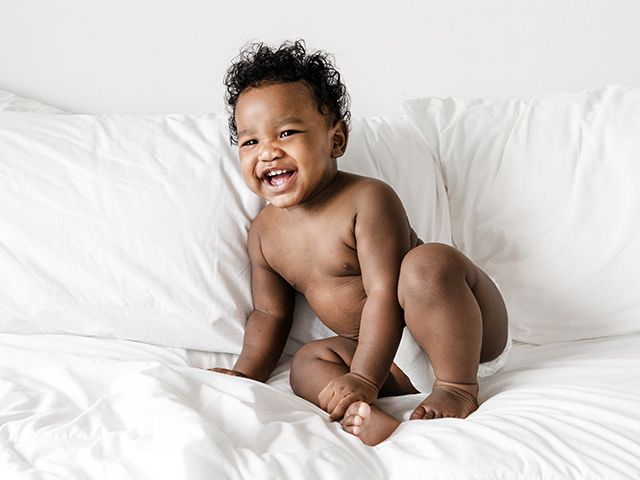 Smiling baby