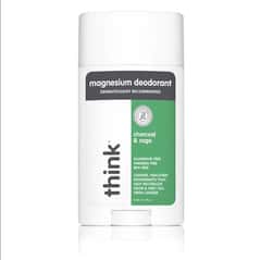 think Magnesium Deodorant, Charcoal & Sage (old formulation)