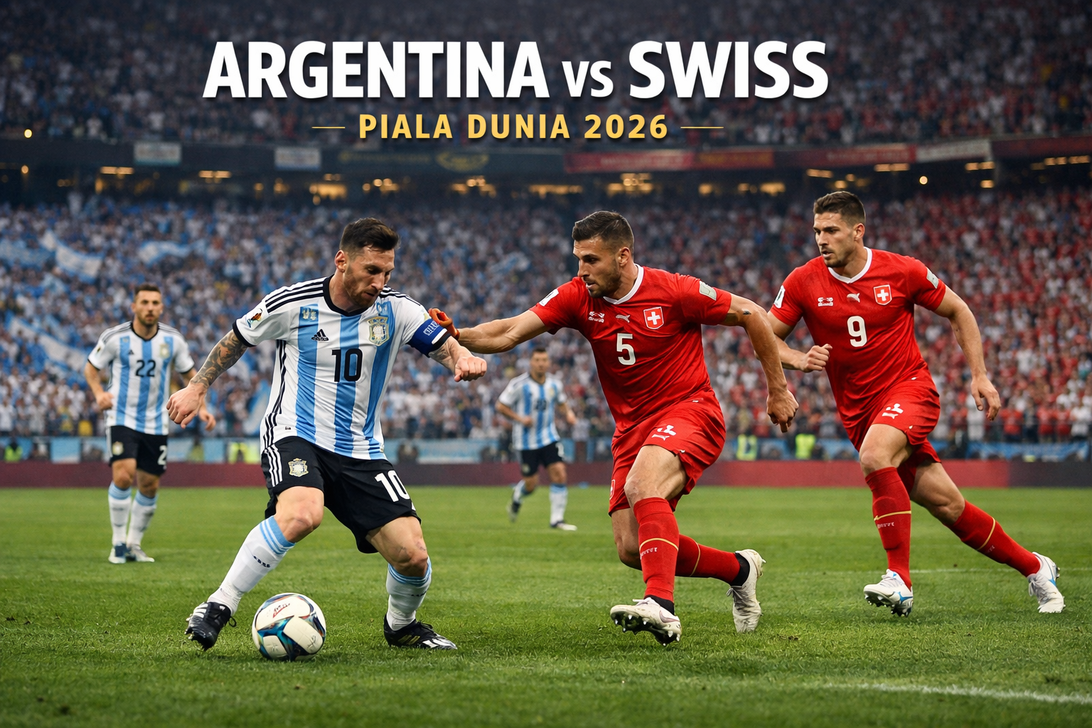 Argentina vs Swiss Piala Dunia 2026 Akan Tayang Lebih Seru Melalui Streaming Premium Jalalive