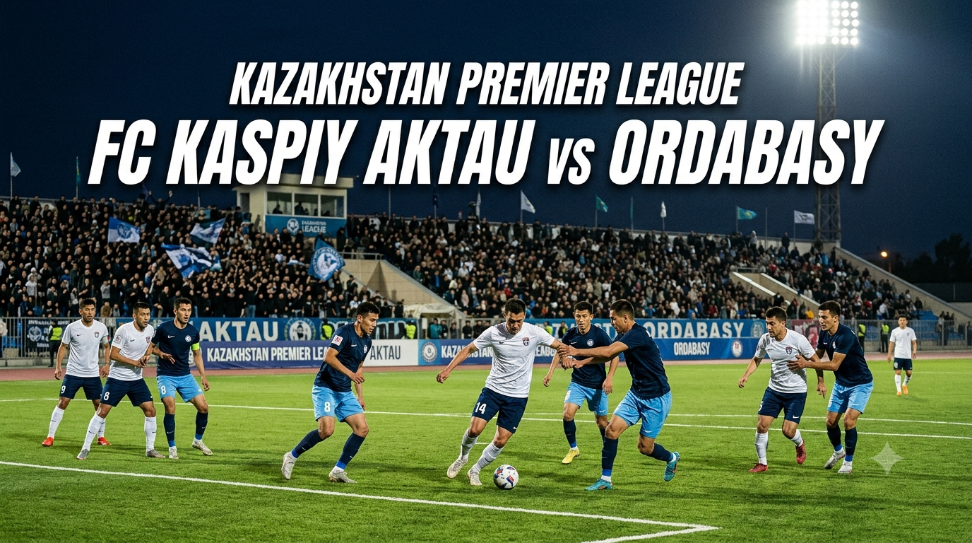 FC Kaspiy Aktau vs Ordabasy tayang bersama Jalalive malam ini pukul 22.00 WIB dengan atmosfer kompetitif