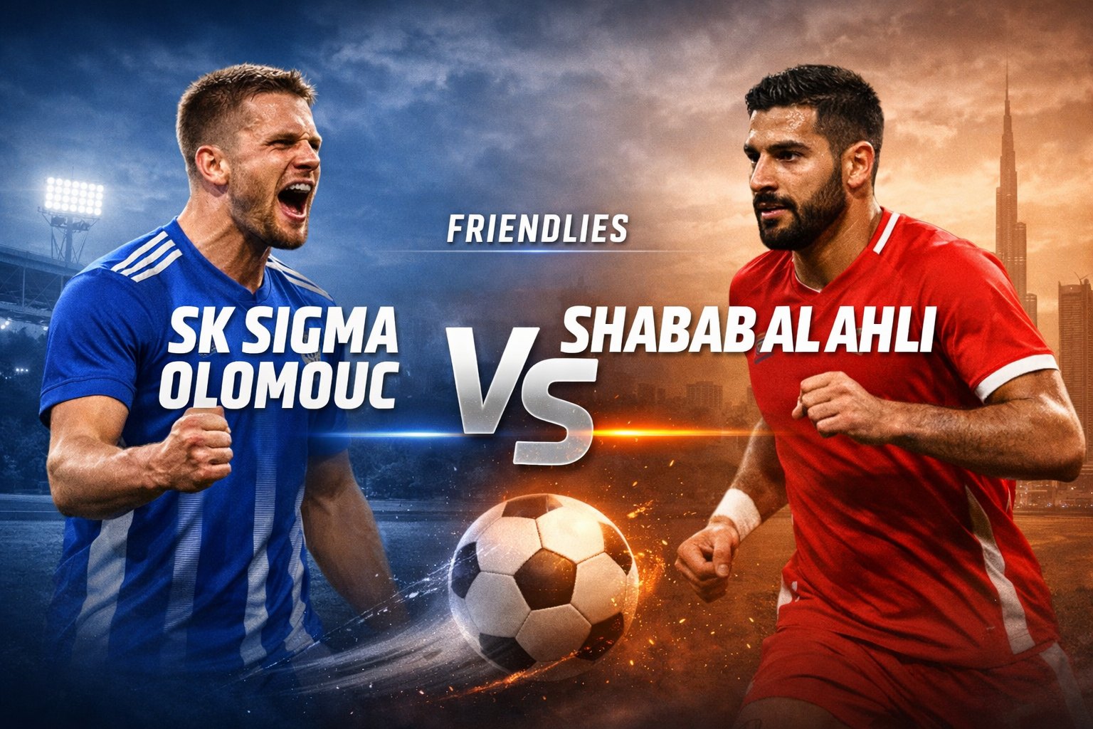 Streaming SK Sigma Olomouc vs Shabab Al Ahli Dubai Club Friendlies Malam Ini Pukul 23.00 WIB Full HD Anti Buffer Bersama Jalalive